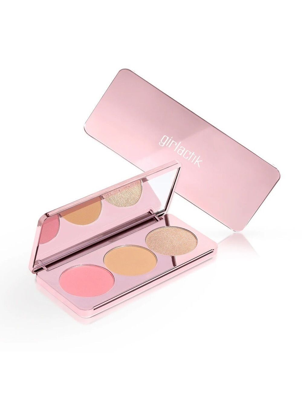 Girlactik Blush Me Light 3 Shade Face Palette BNIB